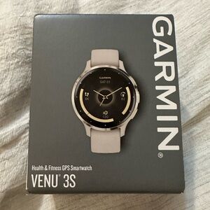 Garmin Venu 3S GPS Smartwatch AMOLED Display 41 mm Fitness Health French Gray.